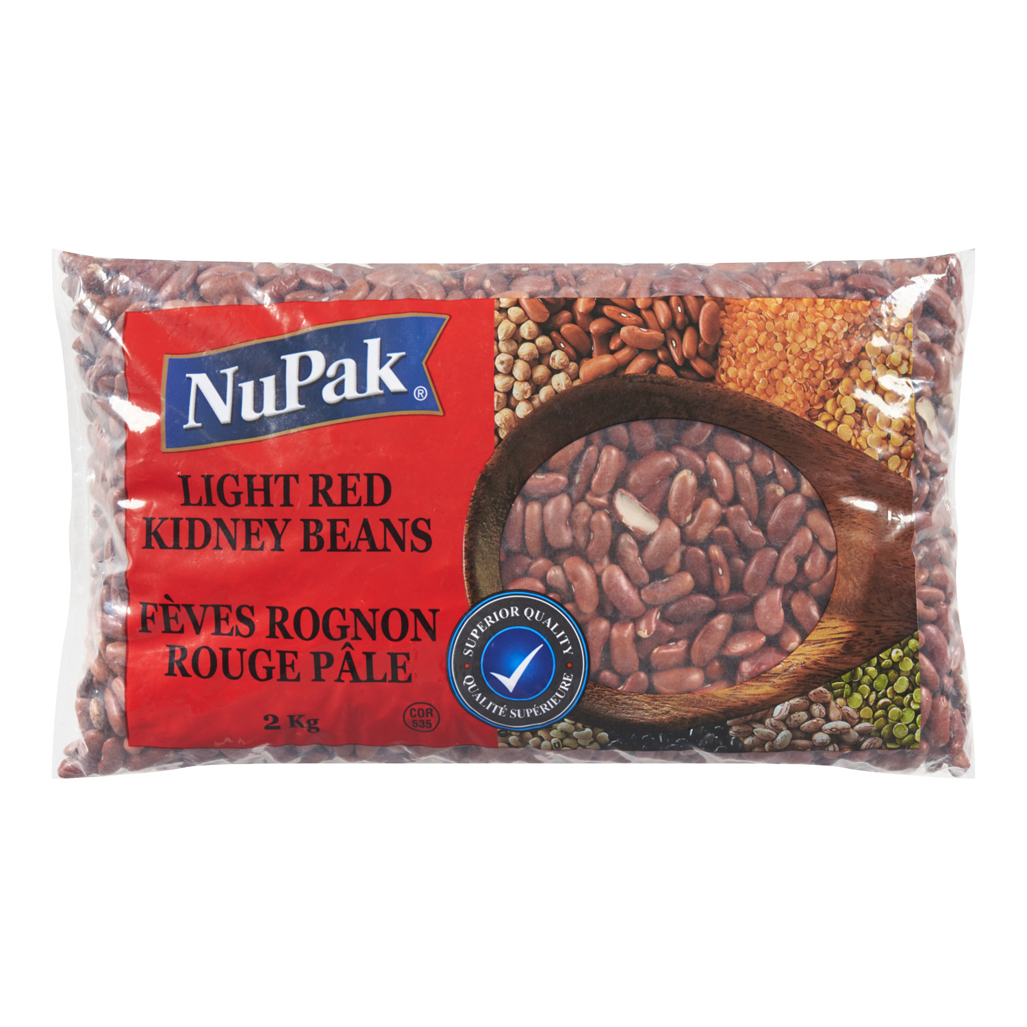 NuPak Light Red Kidney Beans
