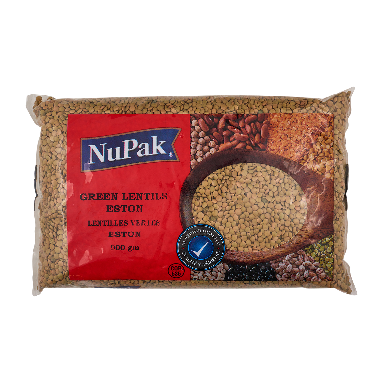 NuPak Green Lentils Eston