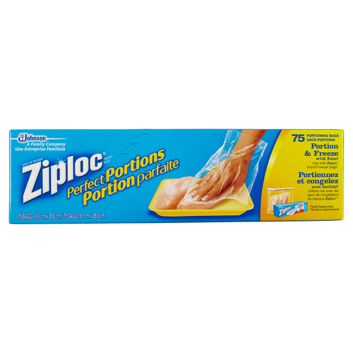 Buy Ziploc Perfect Portions Bags 75 Bags | IGA