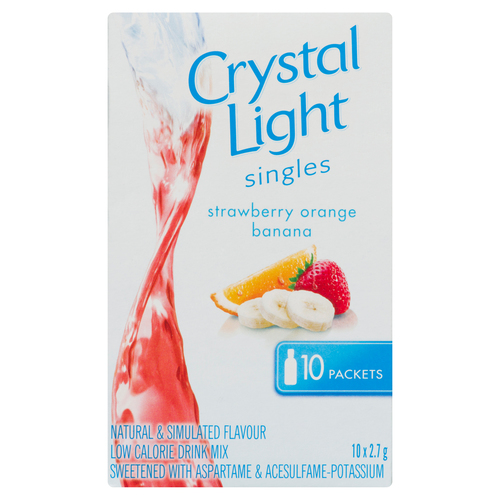 Buy Crystal Light Strawberry Orange Banana 27 g | FreshCo
