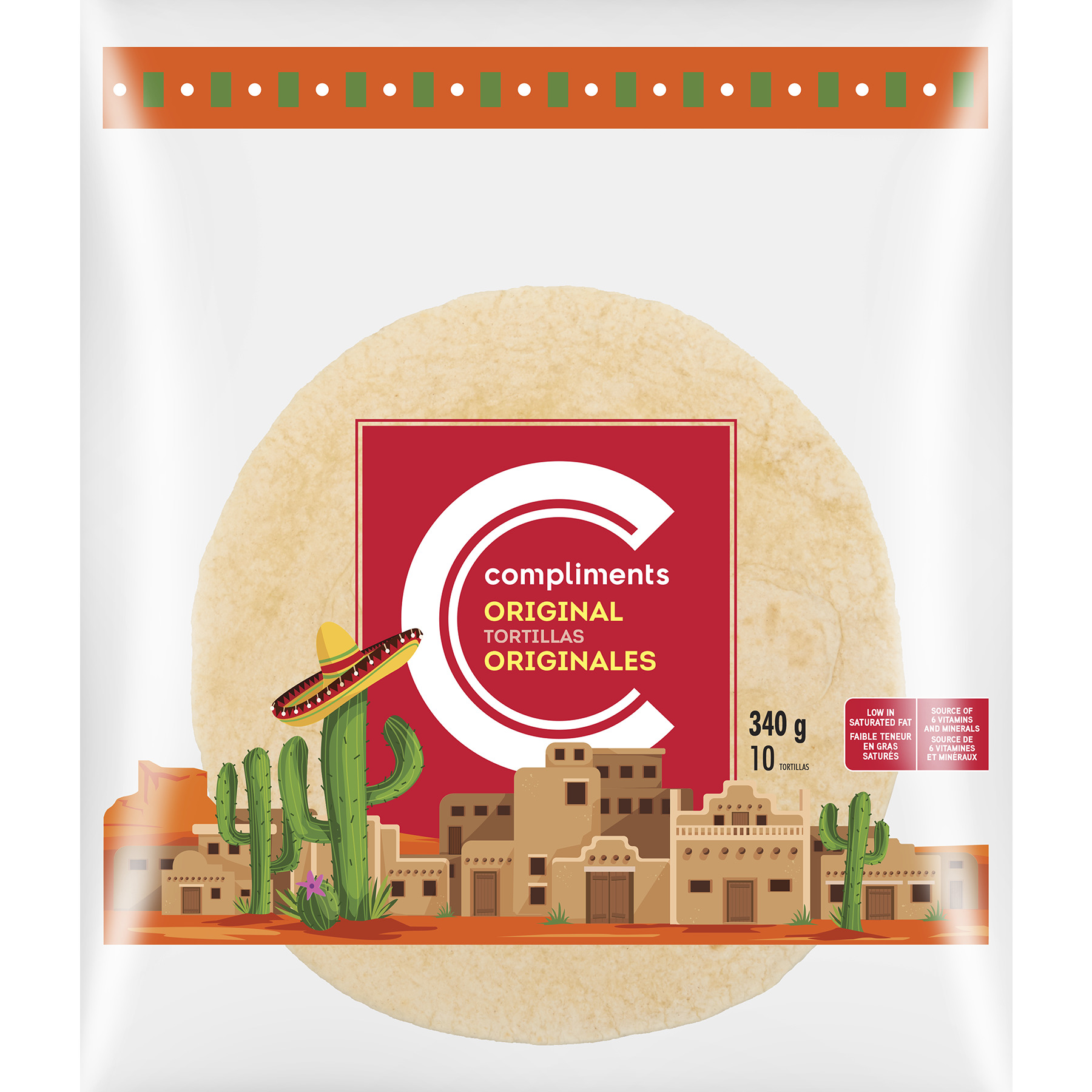 Compliments Original Tortillas 7-Inch