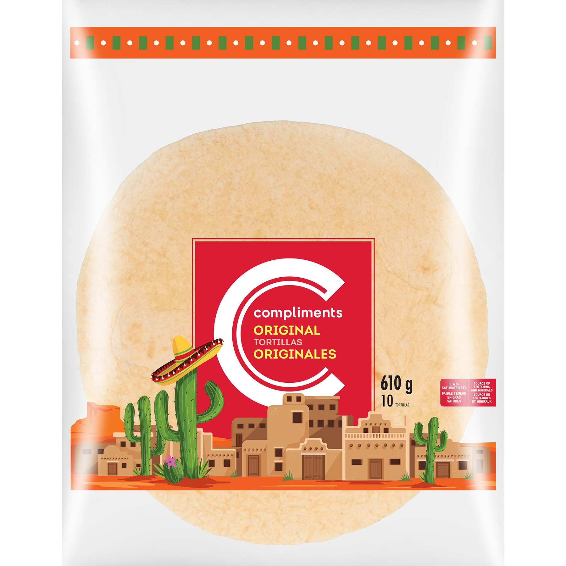Compliments Original Tortillas 10-Inch