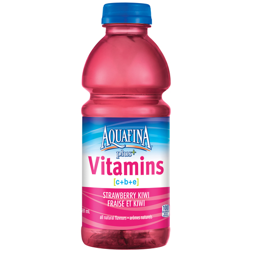 Buy Aquafina Plus Vitamin Water Strawberry Kiwi 591 ml (bottle) | IGA