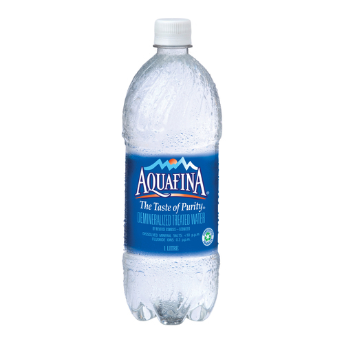 Aquafina Water Demineralized 1 L (bottle)
