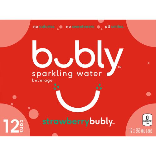 Bubly Sparkling Water Raspberry