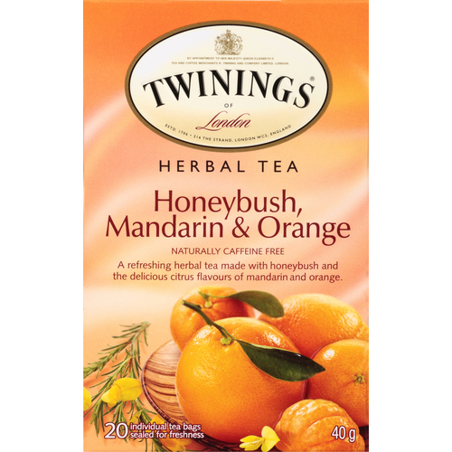 TWININGS Herbal Tea - Honeybush, Mandarin & Orange
