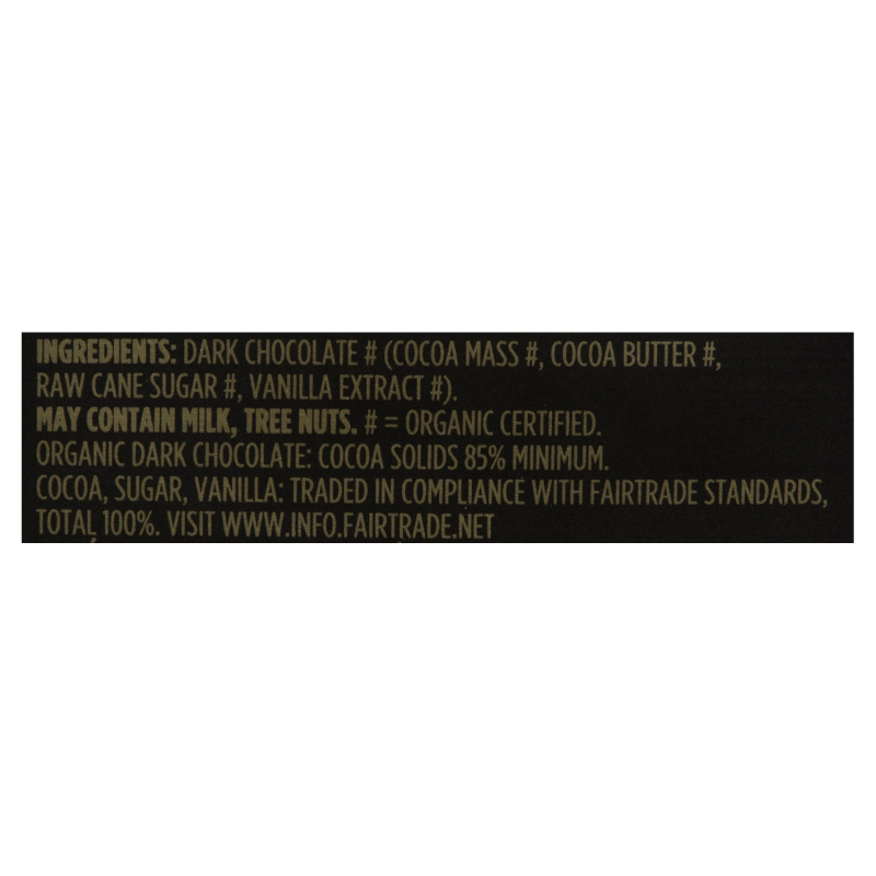 Buy Green & Black's Organic Dark Chocolate Bar 85% Cocoa 90 g