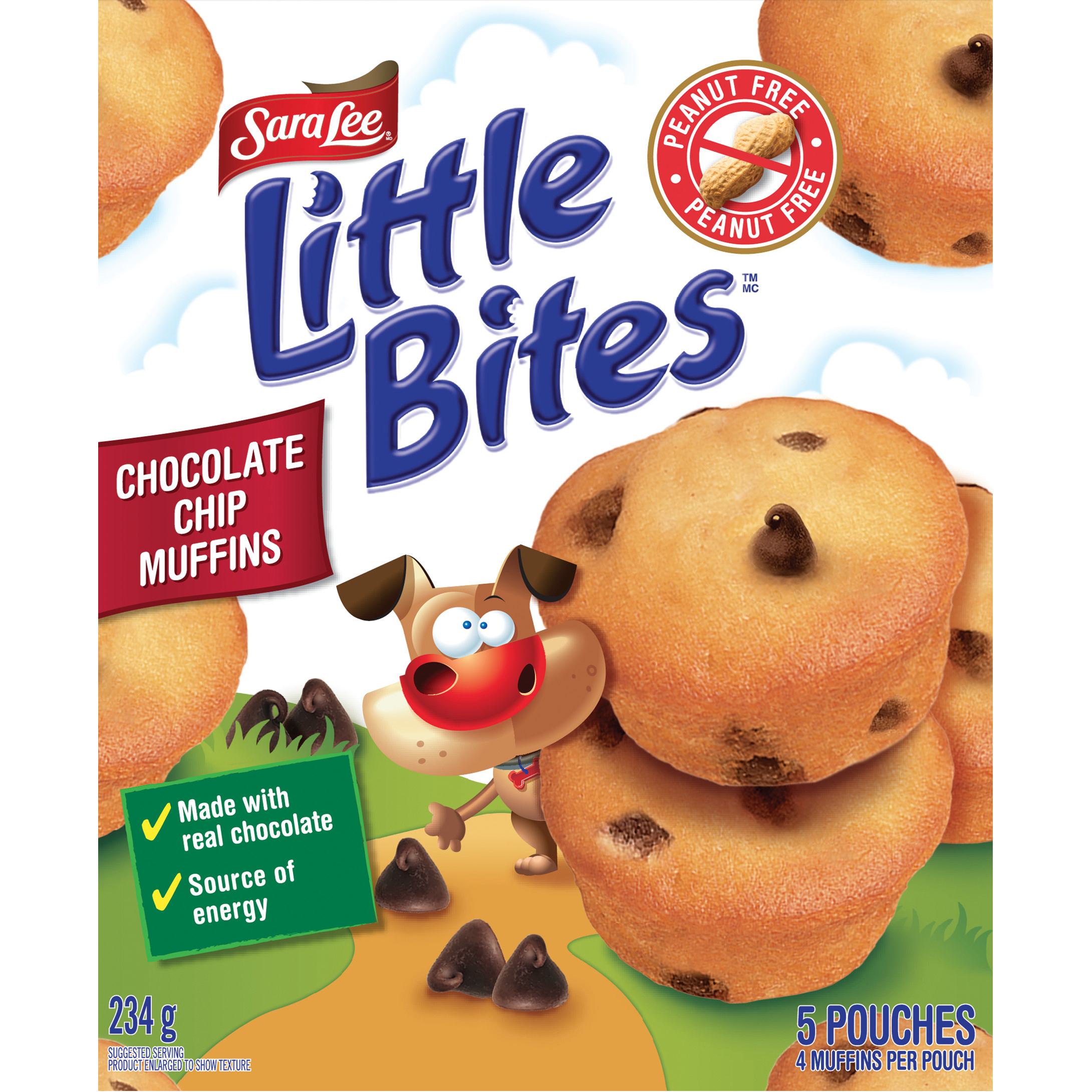 Sara Lee Little Bites Chocolate Chip Muffins