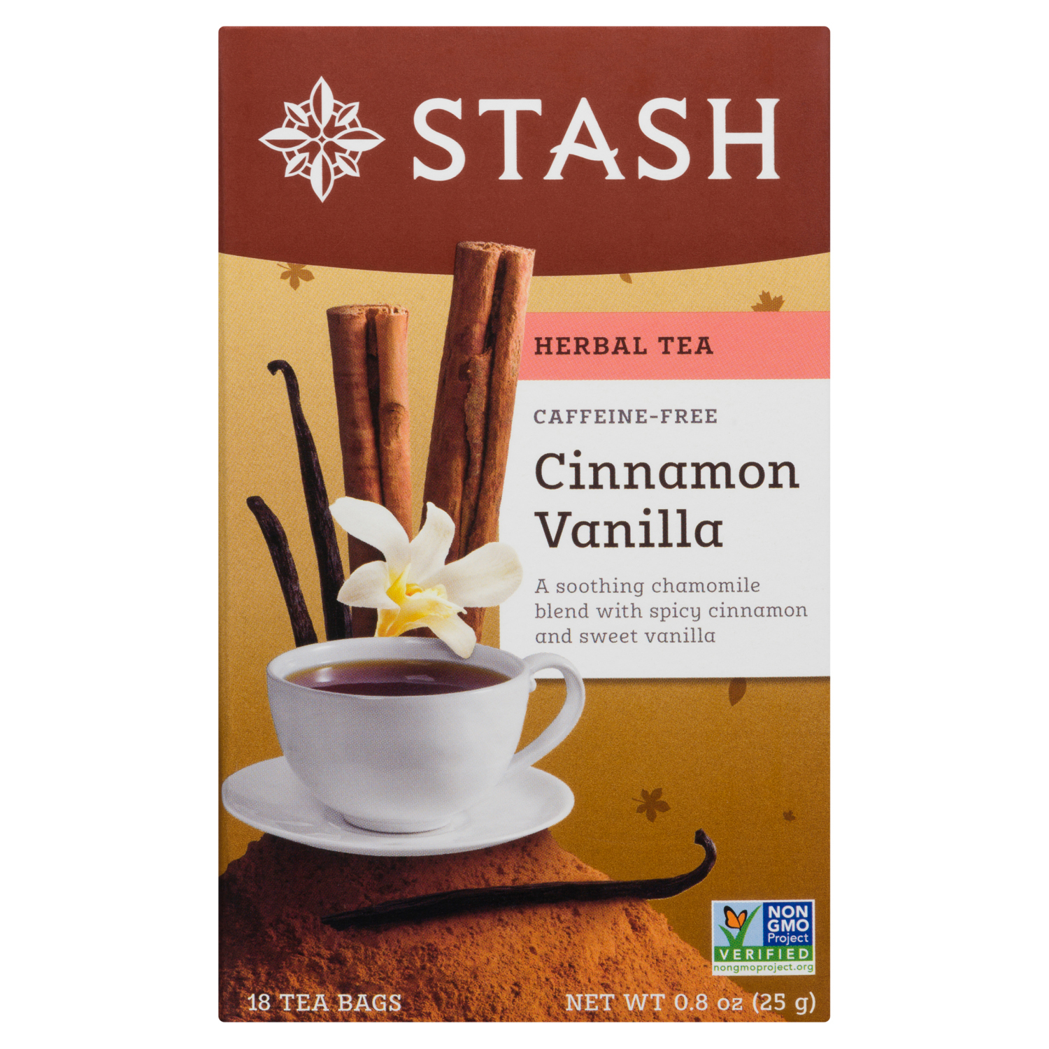 Stash Caffeine-Free Herbal Tea Cinnamon Vanilla