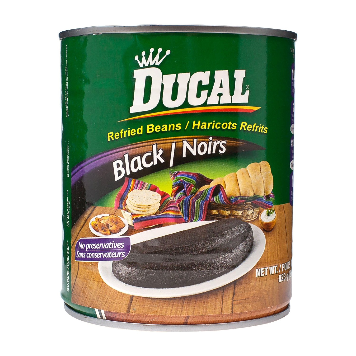 Ducal Black Refried Beans