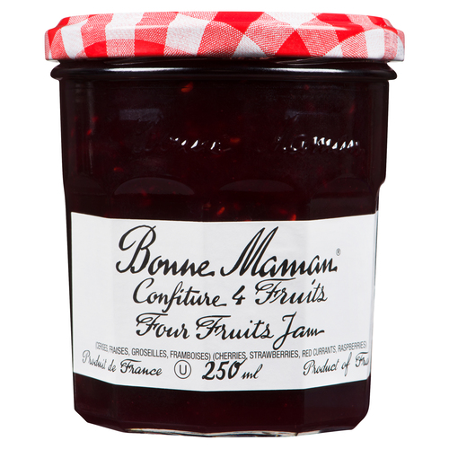 Bonne Maman Jam Four Fruit 250 ml