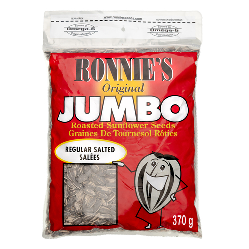 Ronnie's Original Jumbo Roasted Sunflower Seeds Lightly Salted