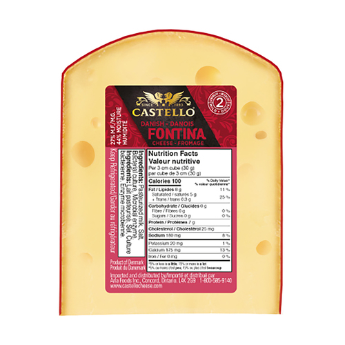 Buy Castello Cheese Fontina Safeway Canada 1001326 KG Ml Primary Front Na 091622 VOILA