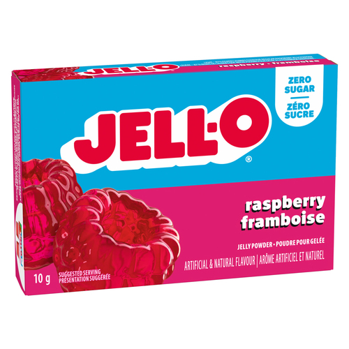 Buy Jell-O Sugar-Free Jelly Powder Raspberry 10 g | Thrifty Foods