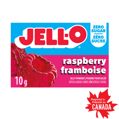 Buy Jell-O Sugar-Free Jelly Powder Raspberry 10 g | Sobeys Inc.