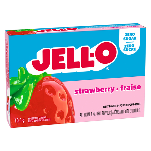 Buy Jell-O Sugar-Free Jelly Powder Strawberry 10.1 g | Thrifty Foods