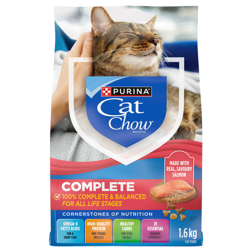 Buy Cat Chow Complete Dry Cat Food Real Salmon 1.6 kg | Thrifty Foods