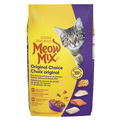 Meow Mix Dry Cat Food Original Choice