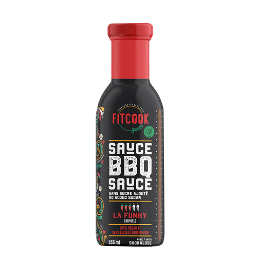 Fit Sauce BBQ Sauce The Funky Chipotle 355 ml