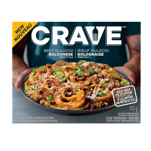 CRAVE Korean BBQ Inspired Beef Bolognese Frozen Meal