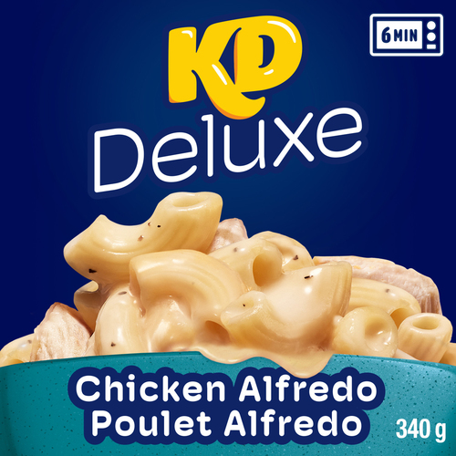 KD Deluxe Chicken Alfredo Macaroni and Cheese Frozen Dinner