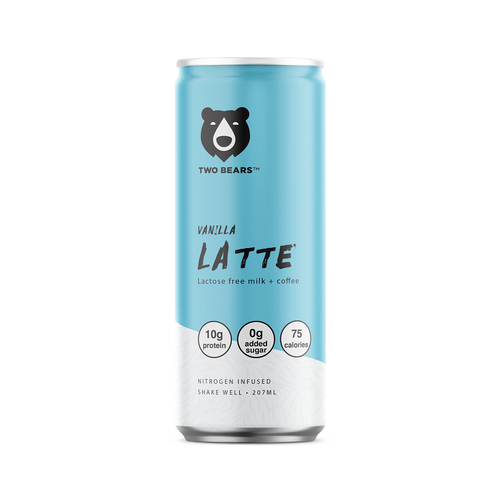 Two Bears Latte Vanilla