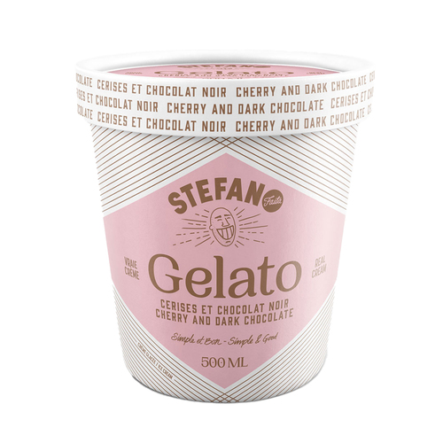 Buy Stefano Faita Gelato Cherry And Dark Chocolate 500 ml | IGA