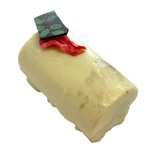 Top Dessert Mini Log Raspberry White Chocolate