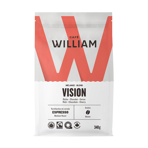 William Coffee Organic Whole Beans Coffee Expresso Medium Roast