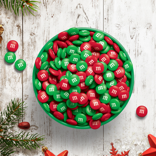 Buy M&M's Milk Chocolate Candies Holiday Blend Shareable Bag 165 g