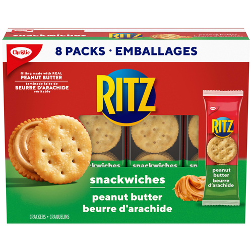 Buy Christie Ritz Crackers Snackwiches Peanut Butter 8 x 39 g | Safeway ...