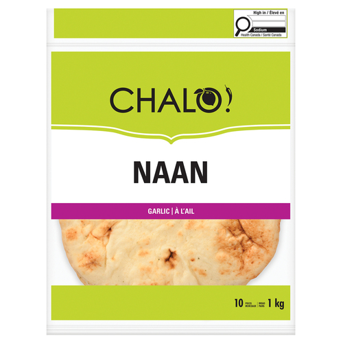 Chalo! Frozen Garlic Naan