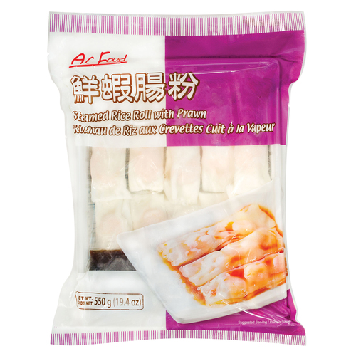 Watson AC Frozen Steamed Rice Roll with Prawns