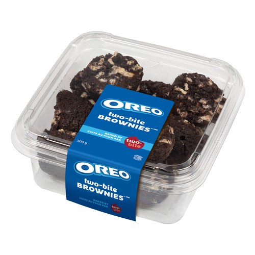 Two-Bite Oreo Brownies