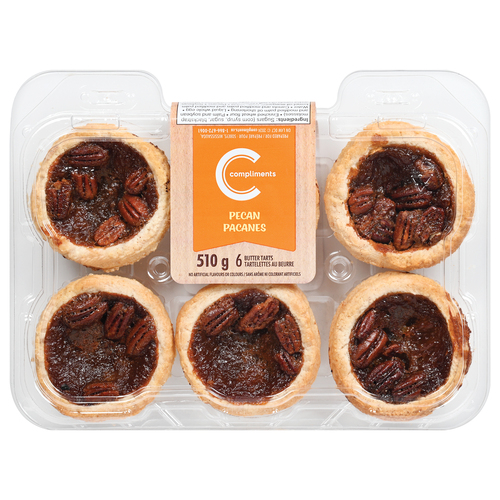 Compliments Butter Tarts Pecan