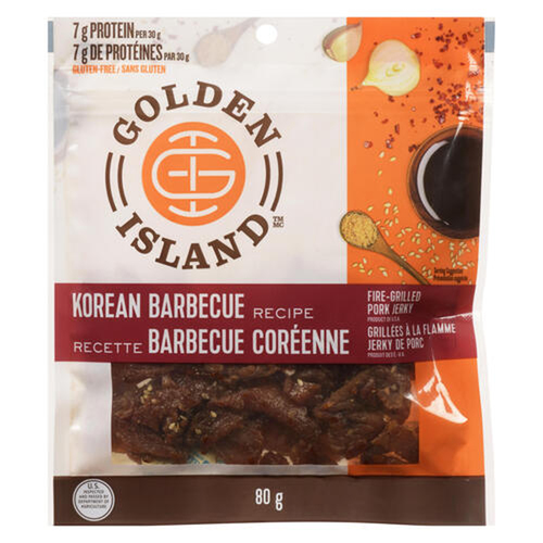 Golden Island Fire-Grilled Pork Jerky Korean Barbecue Recipe