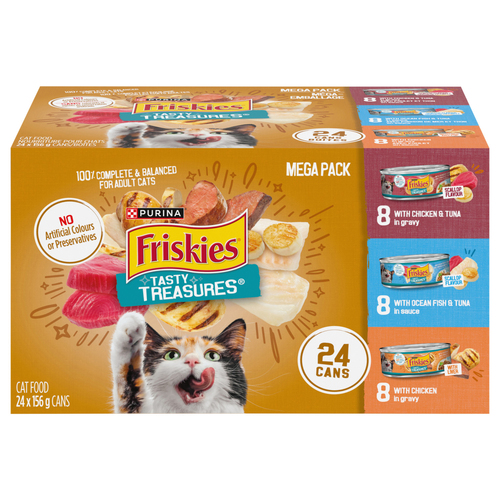 Friskies Tasty Treasures Wet Cat Food