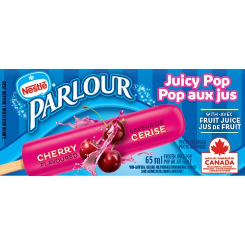 Buy Nestle Parlour Juicy Pop Bars Cherry 65 ml | Thrifty Foods