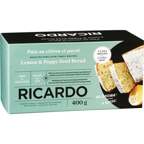 Ricardo Lemon & Poppy Seed Bread