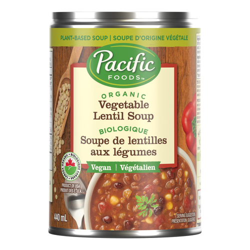 Pacific Foods Organic Vegetable Lentil Soup
