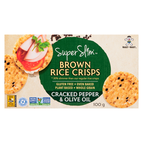 Want Want SuperSlim Brown Rice Crisps