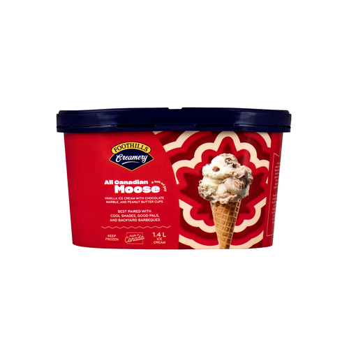 Foothills Creamery All Canadian Moose Ice Cream