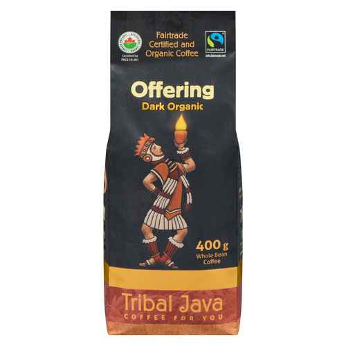 Tribal Java Organic Whole Bean Coffee