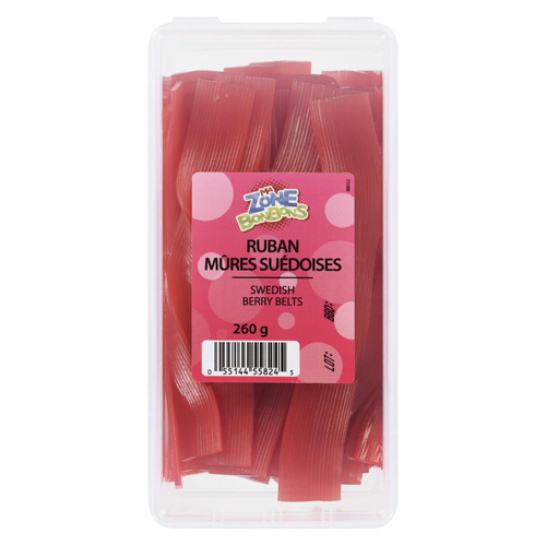 Les Aliments Johnvince Candy Swedish Berry Belts