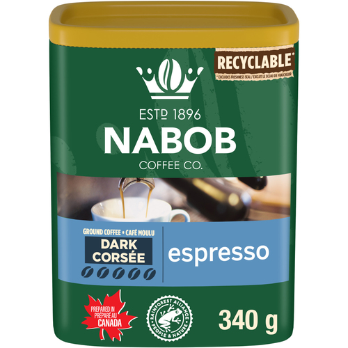 Nabob Ground Coffee Espresso Dark Roast