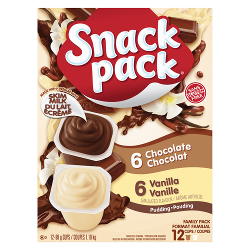 Snack Pack Pudding Combo