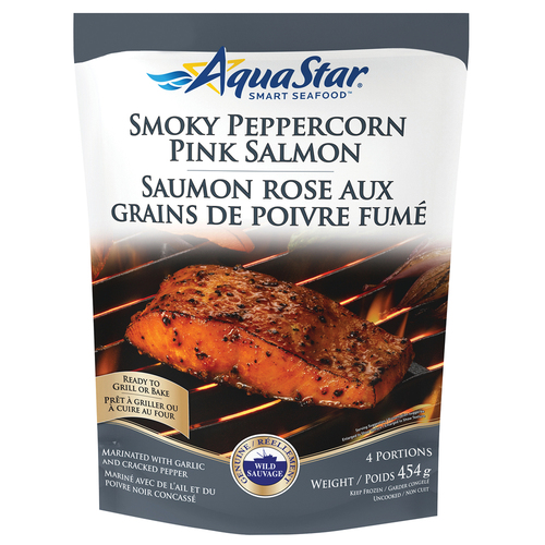 Aqua Star Frozen Salmon Smoky Peppercorn