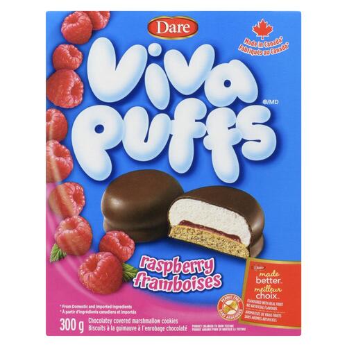 Dare Viva Puffs Raspberry Cookies
