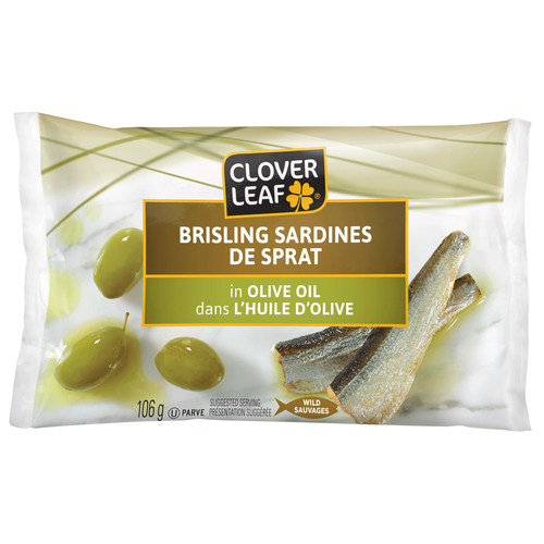Clover Leaf Brisling Sardines In Olive Oil