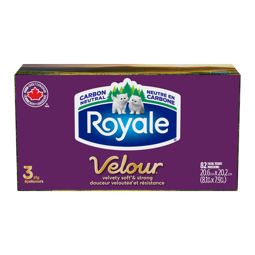Royale Facial Tissues Velour